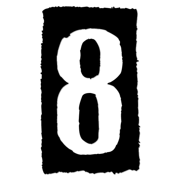 Naklejka z kategorii NUMERY